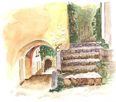 Dorf in der Provence